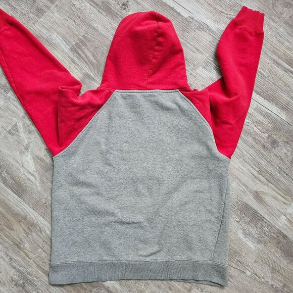 Campus Heritage Ohio State Buckeyes OSU Gray Red Hoodie Sweatshirt L - Picture 6 of 16